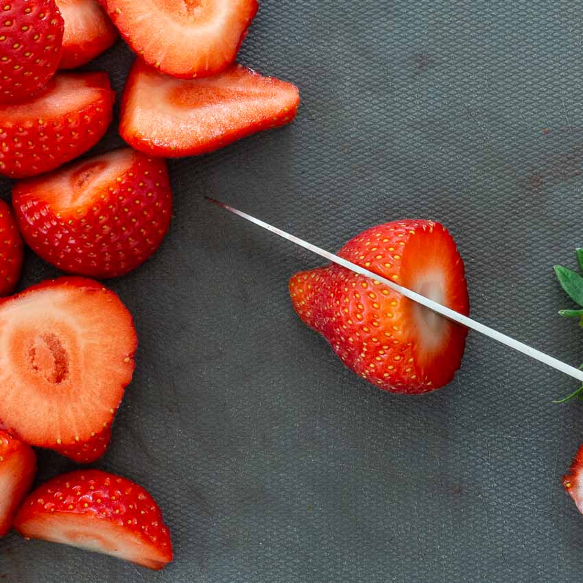 Fraises Tarte aux fraises croustillantes de Nina Metayer